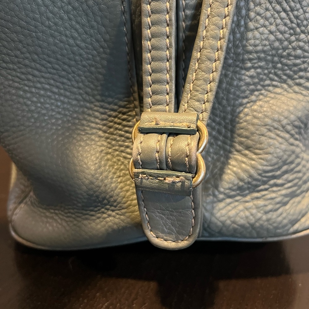 Coach Vintage 1990s Sonoma Leather Pebbled Backpack Purse Sling Bag Drawstring - Picture 5 of 11
